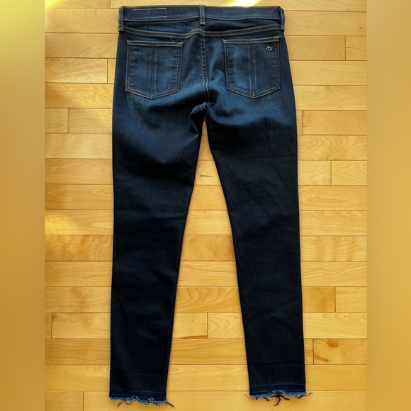 Rag & Bone skinny jeans dark wash size 30 women’s - Picture 2 of 6